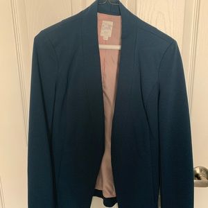 Twik by Simons Blazer with cute roll up cuff option